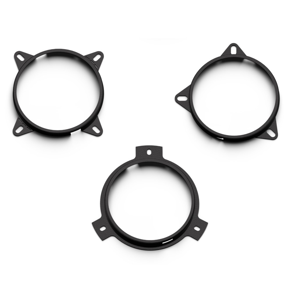 Rockford Fosgate Punch P1V2-4, 4 tum 3-vägs koaxialhögtalare, par
