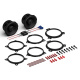 Rockford Fosgate Punch P1V2-4, 4 tum 3-vägs koaxialhögtalare, par Rockford Fosgate Punch P1V2-4, 4 tum 3-vägs koaxialhögtalare, par