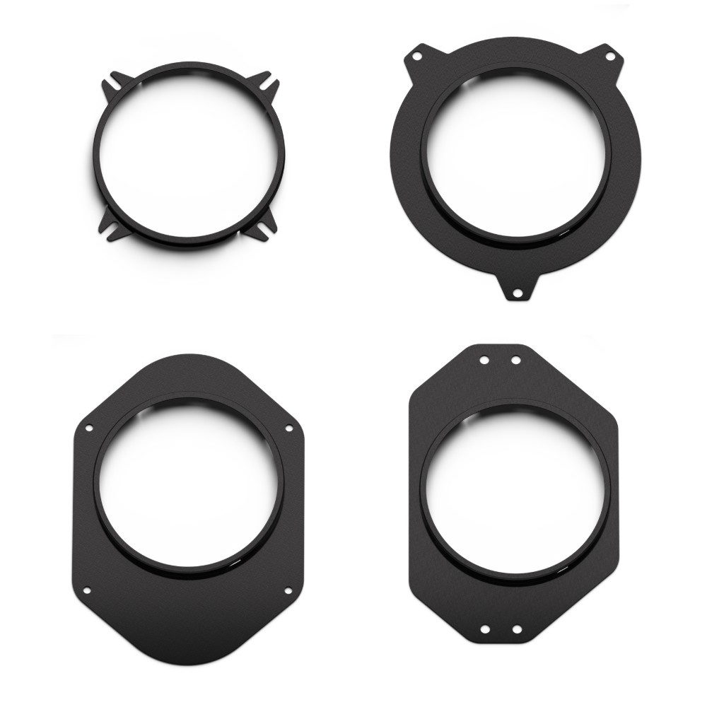 Rockford Fosgate Punch P1V2-5, 5.25 tum 3-vägs koaxialhögtalare, par