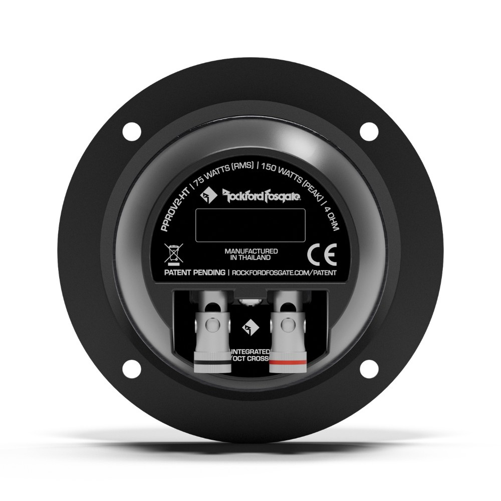 Rockford Fosgate Punch Pro PPROV2-HT, kompakta horndiskanter, par