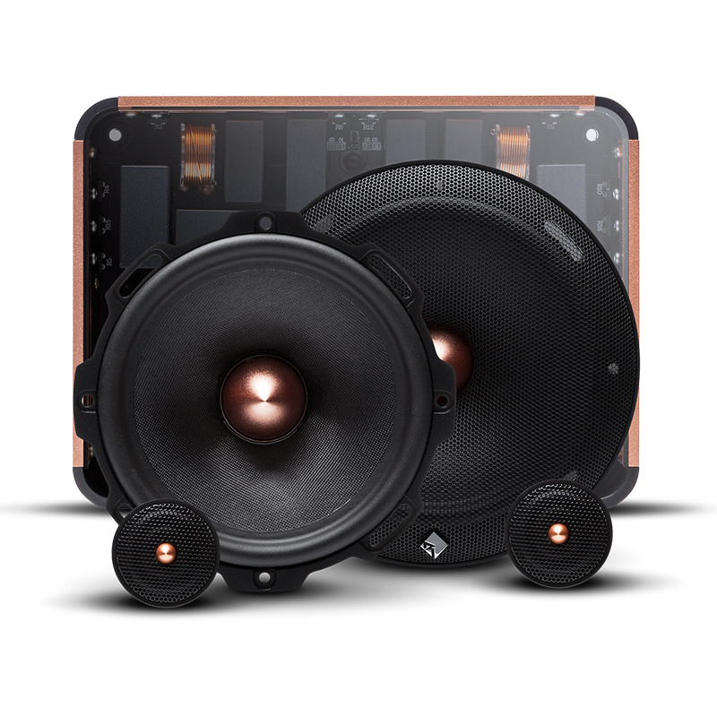 Högtalarsystem med två 6,5\