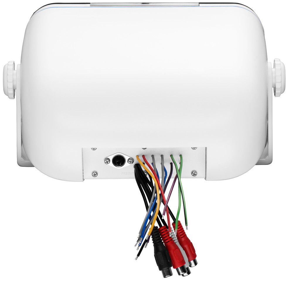 BOSS MRH7 universalt stereoskydd med fäste för marint bruk