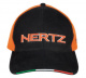 Hertz Keps Svart/Orange