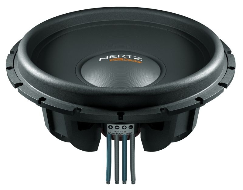 Hertz MG 15 2x1.5, en bilsubwoofer med kraftig basåtergivning.
