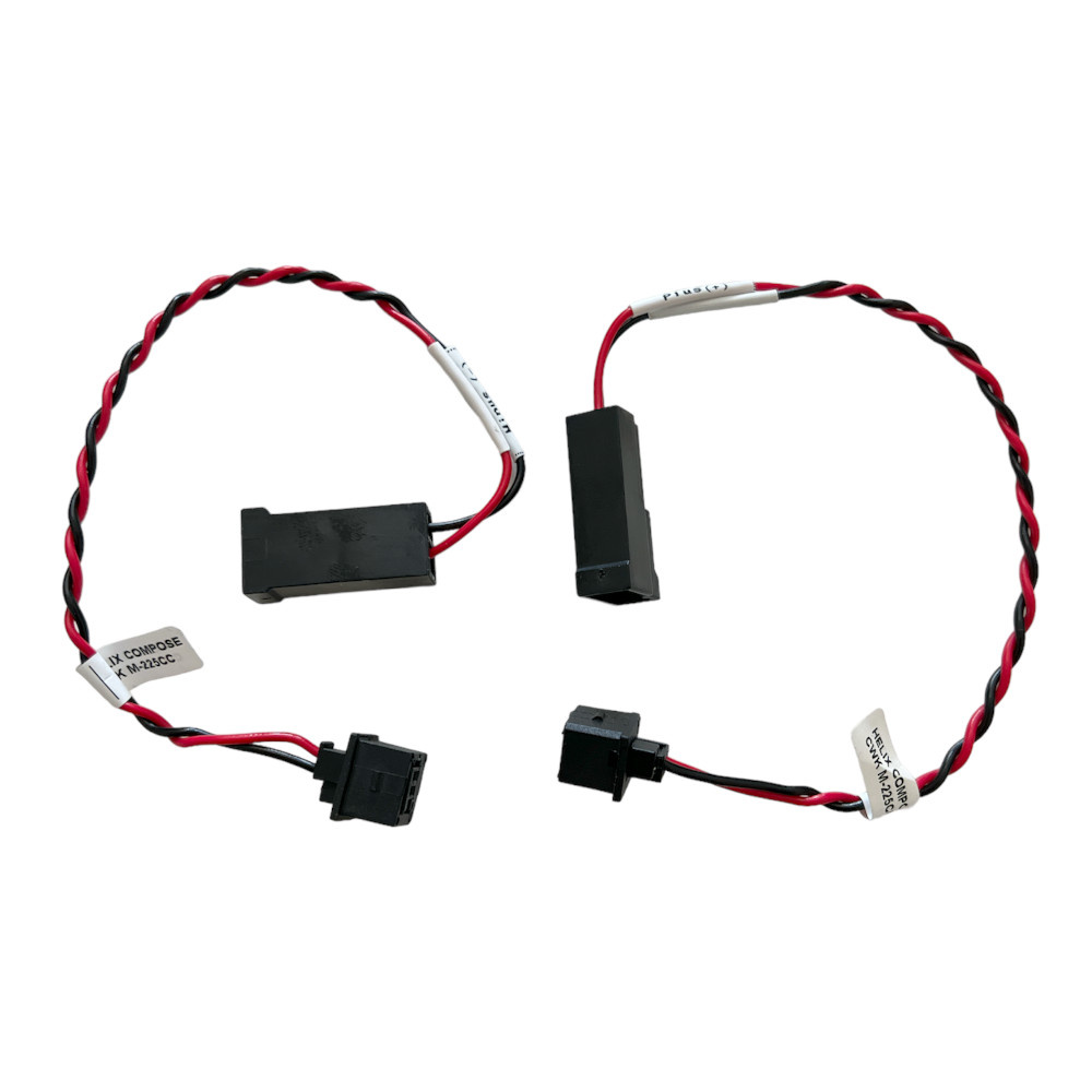 Kabelset för installation av Helix högtalare.