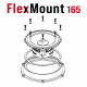 Helix Compose CFMK165 VW.7 FlexMount (FDM) till VW T7
