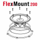 Helix Compose CFMK200 POR.1 FlexMount (FDM) till Porsche