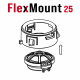 Helix Compose CFMK25 VW.1 FlexMount till VW