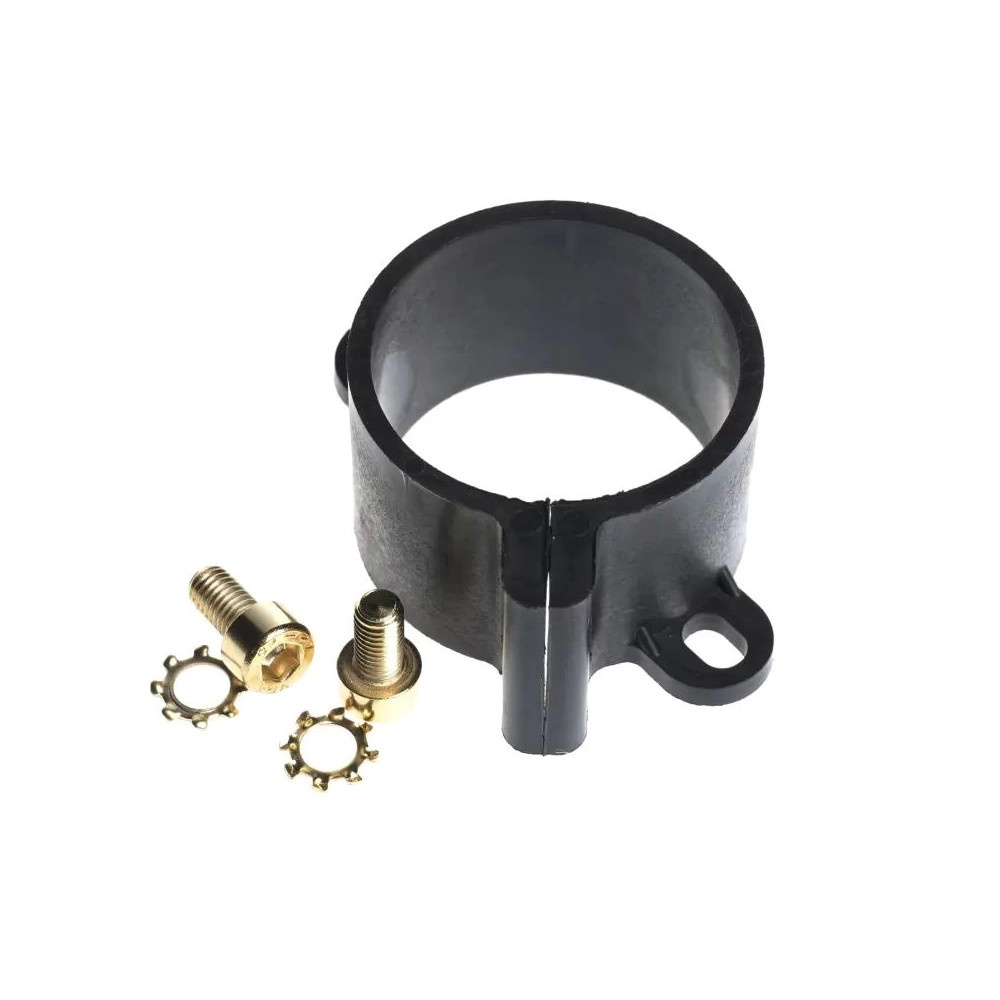 Kondensatorhållare för Helix CAP 33, inklusive skruvar och delar.