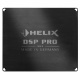Helix DSP PRO MK3, kraftfull 10-kanalig ljudprocessor Kraftfull 10-kanalig ljudprocessor i svart metall med logotyp.