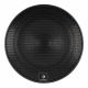 Helix PURE PR W165, 6.5 tums midbas En rund svart högtalare med galler, märkning och en 6.5 tums membran.
