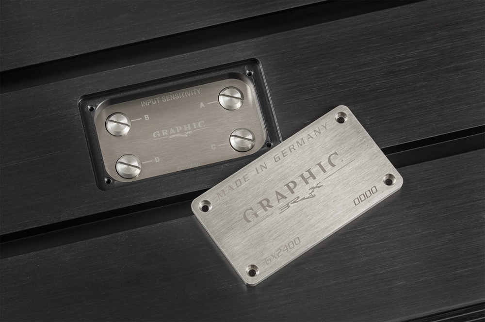 BRAX Graphic GX2400 - Black Edition Long, 4-kanaligt slutsteg