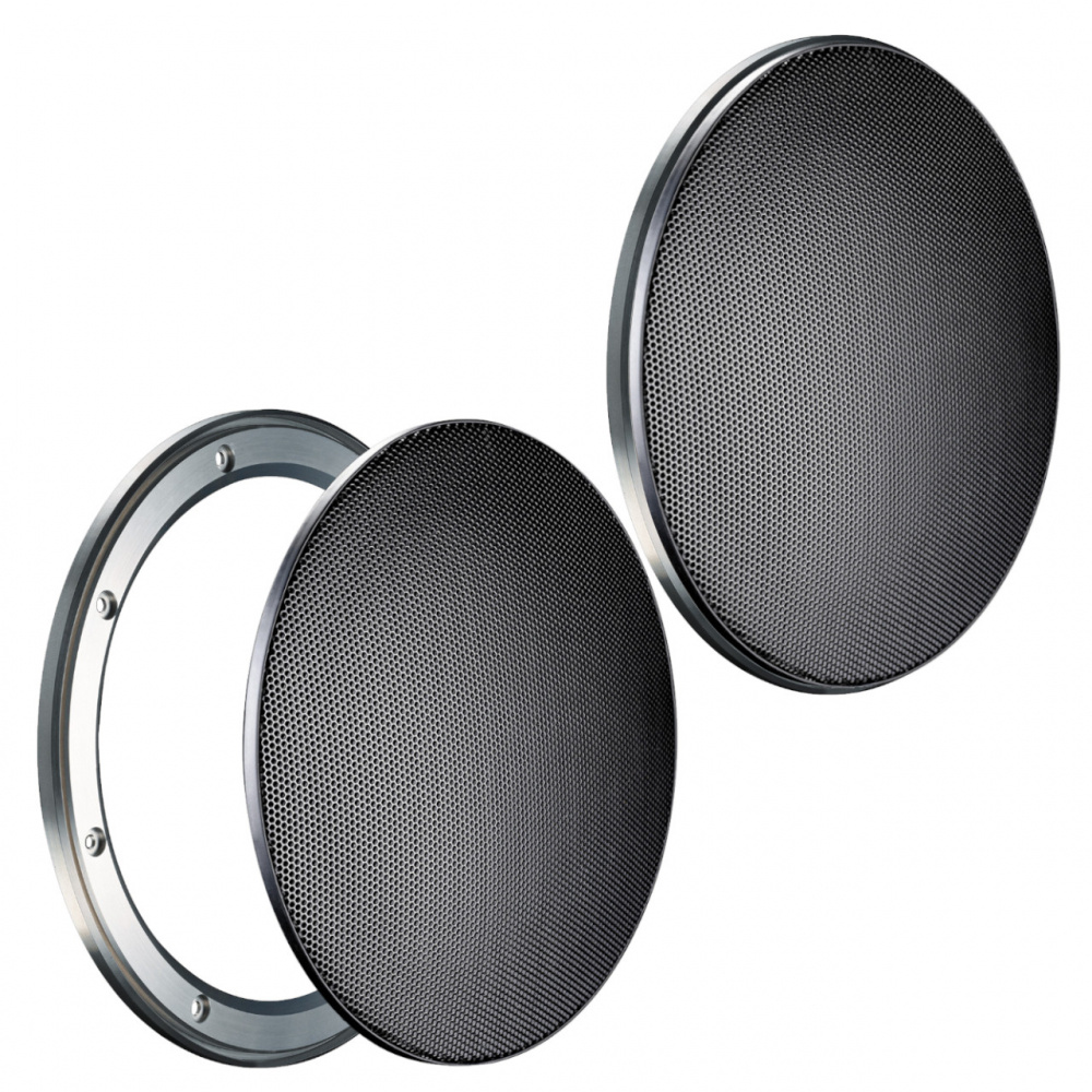 Monteringsringar i rostfritt stål för BRAX Matrix MR6 högtalare.