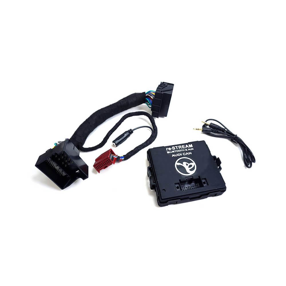 En installation för Bluetooth och AUX till Audi med Concert/Symphony.