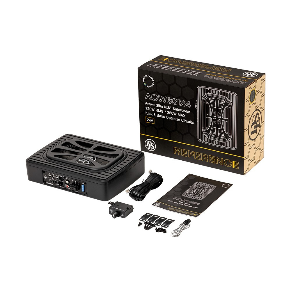 DLS ACW68i24, kompakt undersätesbas för 24 Volt