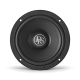 DLS Cruise CR6.D2, 6.5 tums bas En rund svart bas med DLS-logotyp i mitten.