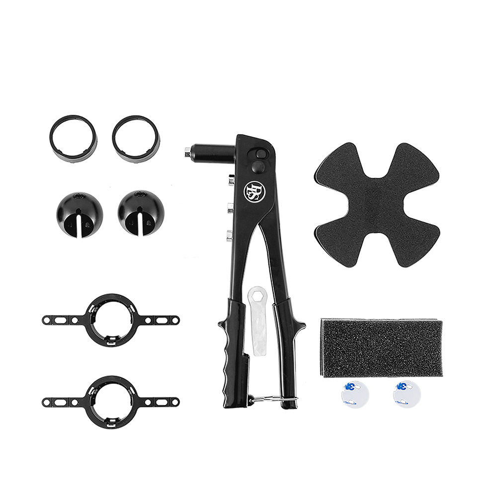 Verktygssats med adaptrar för montering av DLS Cruise CRPP-1.6 i Fiat och Opel.