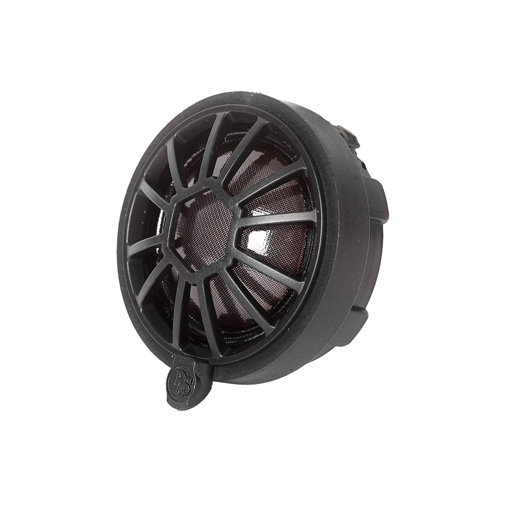 Ett svart högtalarsystem för DLS Cruise till Vito/eVito/EQV.