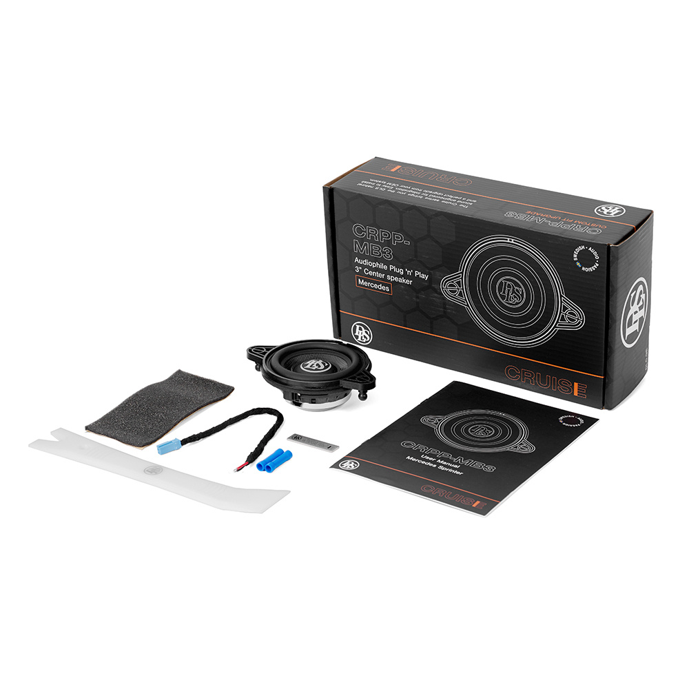 DLS Cruise CRPP-MB3, modellanpassad centerhögtalare till Mercedes Sprinter (W907/W910)