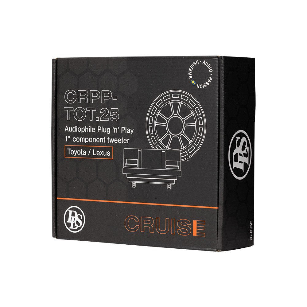 DLS Cruise CRPP-TOT.25, modellanpassad diskant till Toyota & Lexus m.fl