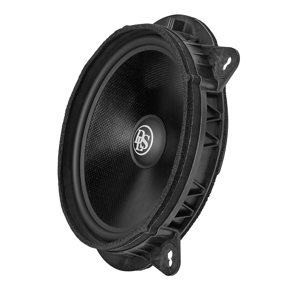 Högtalare med svart kål och gummiram, avsedd för Toyota & Lexus.