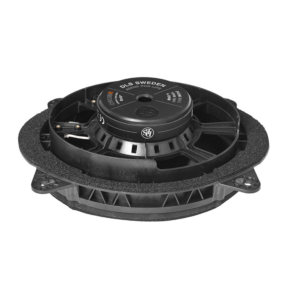 Bas/mellanregister från DLS för Toyota & Lexus, svart färg och rund design.