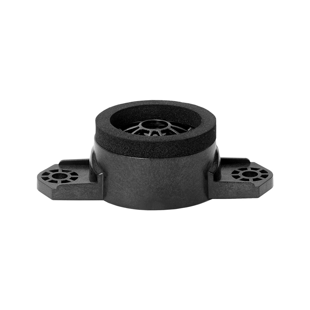 Diskant för nyare Volvo-modeller, med plastkonstruktion och monteringsfästen.