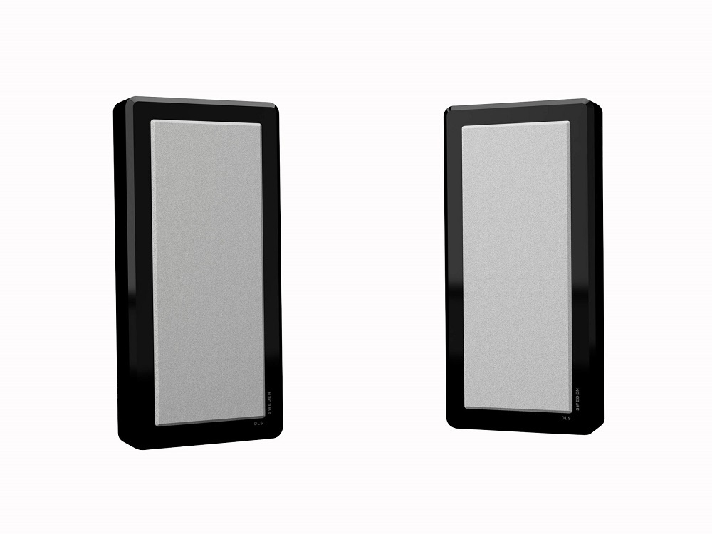DLS Flatbox M-One on-wall högtalare i pianosvart, styck