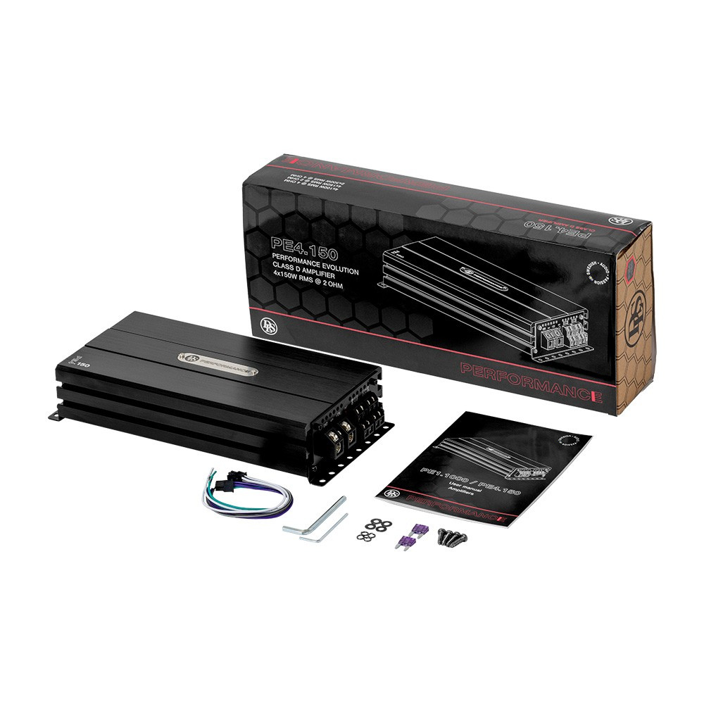 DLS Performance Evolution PE4.150, fyrkanaligt slutsteg