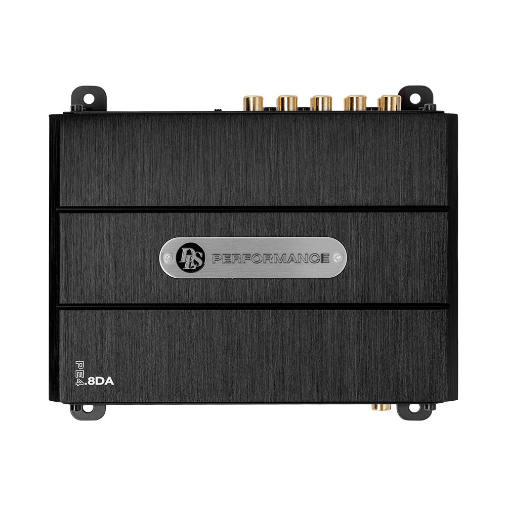 DLS PE4.8DA, 8-kanalig DSP med inbyggd förstärkare och Bluetooth