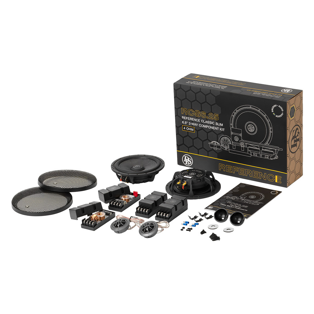 DLS Reference RCS6.25, extremt slimmat 6.5 tums kitsystem