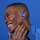 Master & Dynamic MW08 helt trådlösa brusreducerande in-ear hörlurar, blå