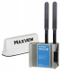 MAXVIEW ROAM X, trådlös 5G/4G- & Wi-Fi-router Trådlös 5G/4G- & Wi-Fi-router med antenner och signalförstärkare.