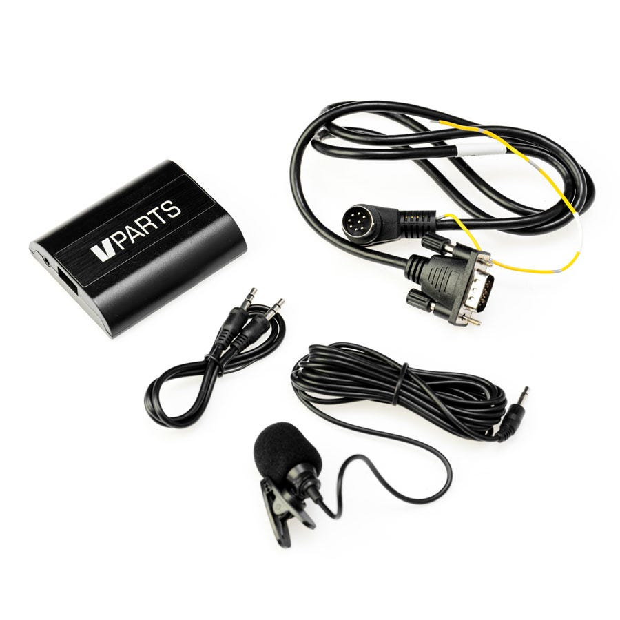 Adapter med tillbehör för AUX och Bluetooth till V70 1999-2007.