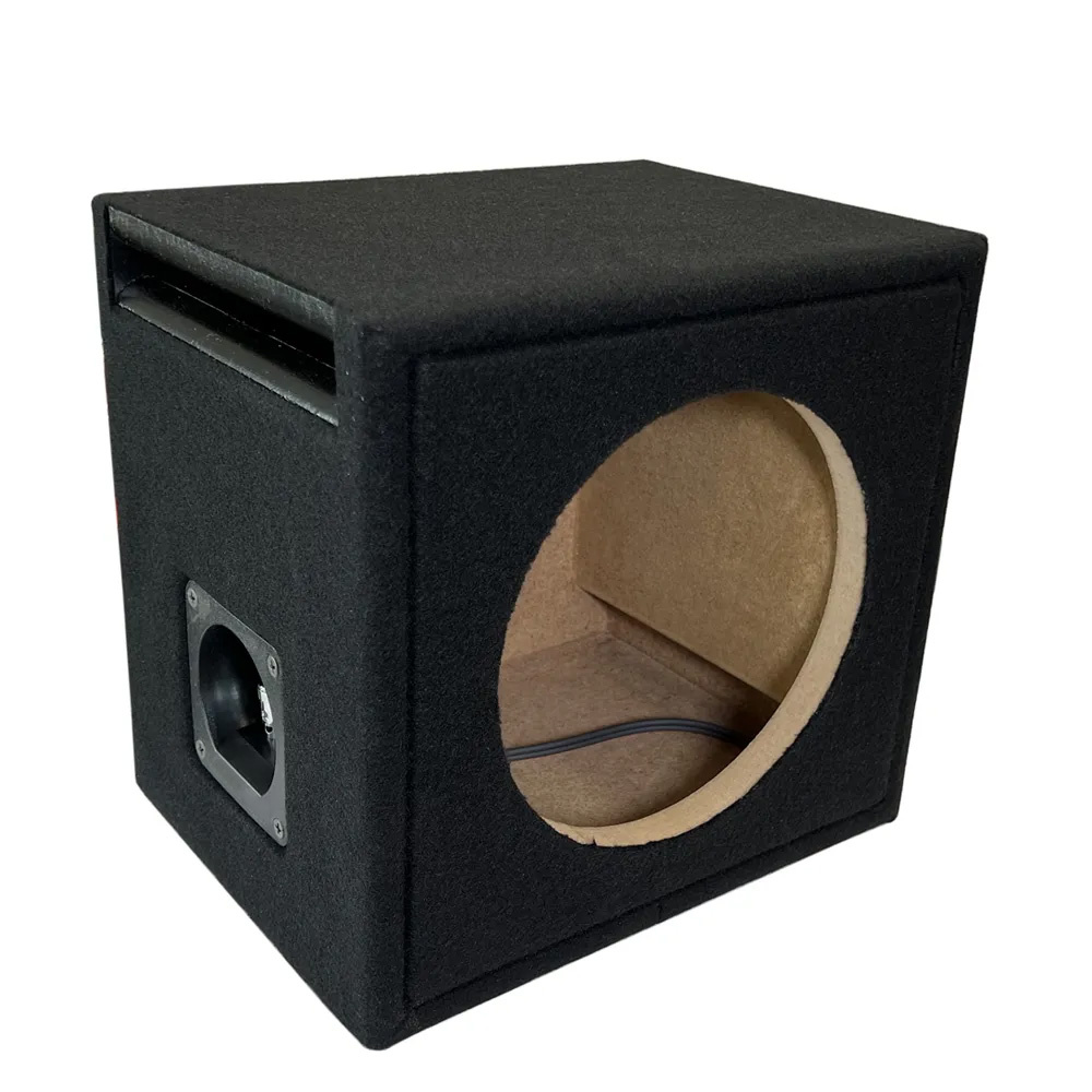 Modellanpassad baslåda för Transporter T5/T6/T6.1, 8 tum, svart.