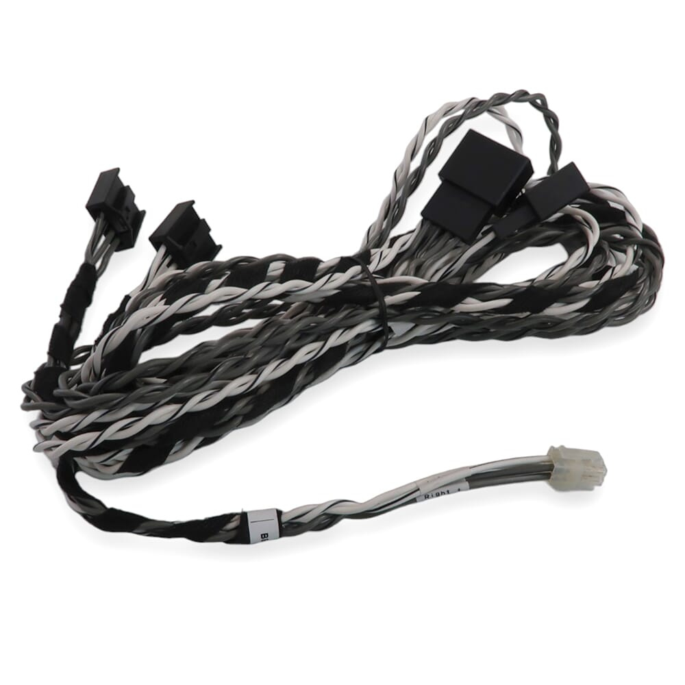 Högnivåkablage för BMW, 4 meter, flertrådigt med kontakter.