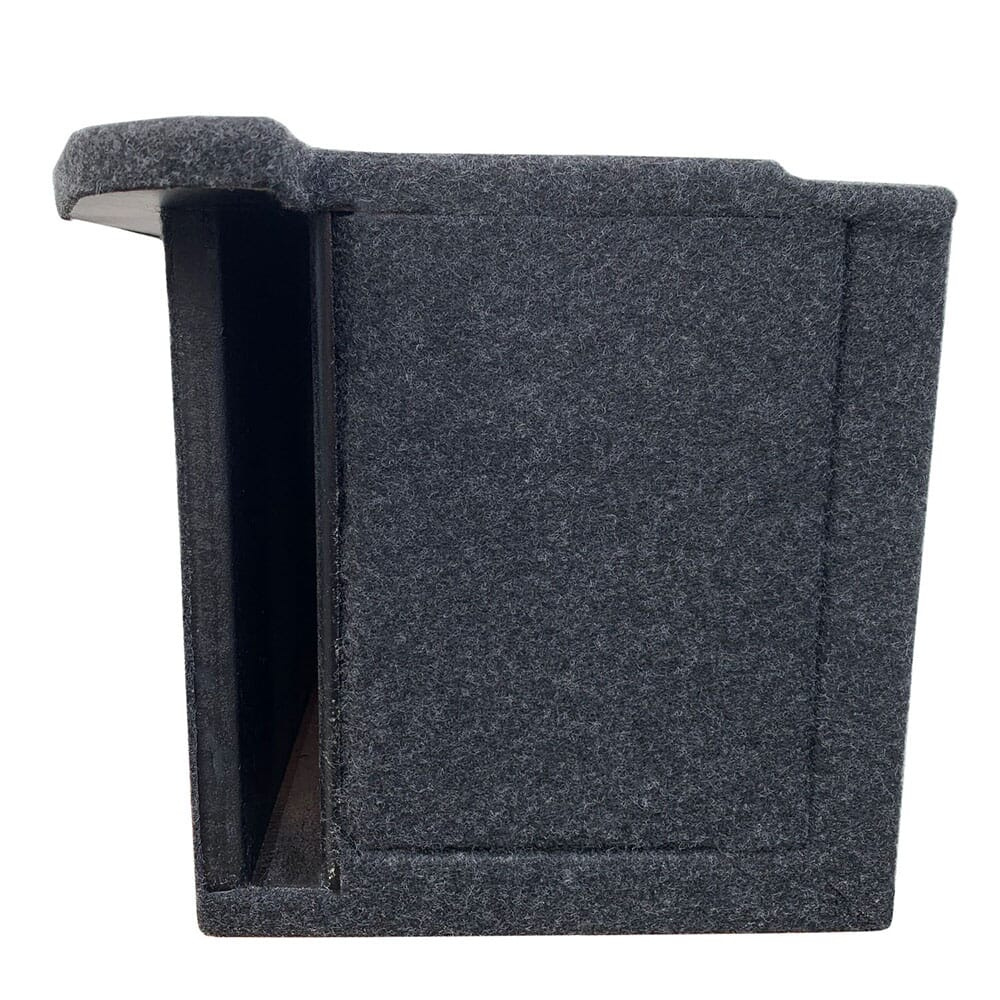 Modellanpassad tom baslåda i grå filt för VW ID.4 & ID.5.