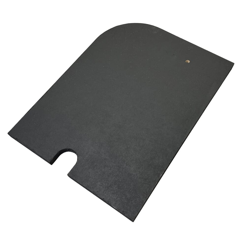 Monteringsplatta i svart för slutsteg till Tesla Model 3.