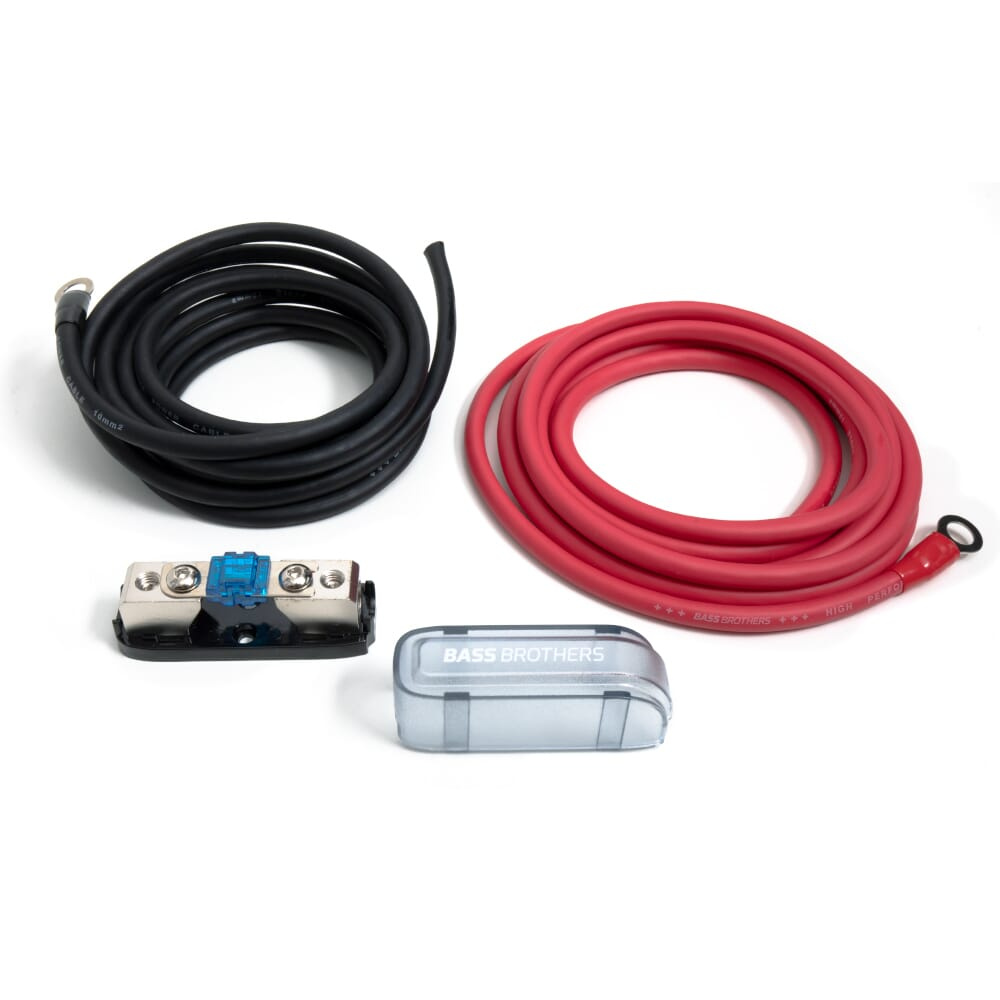 BB 10mm² strömkabelkit, 2.5m+2.5m, returexemplar
