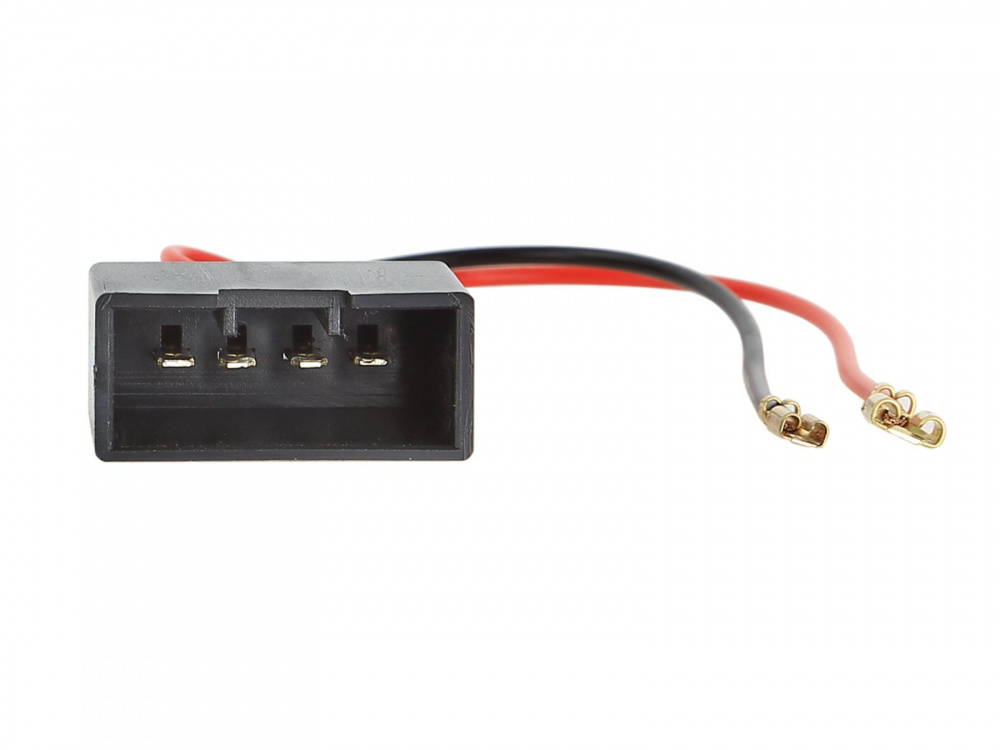 Högtalaradapterkabel med kontakt och två ledningar för BMW.