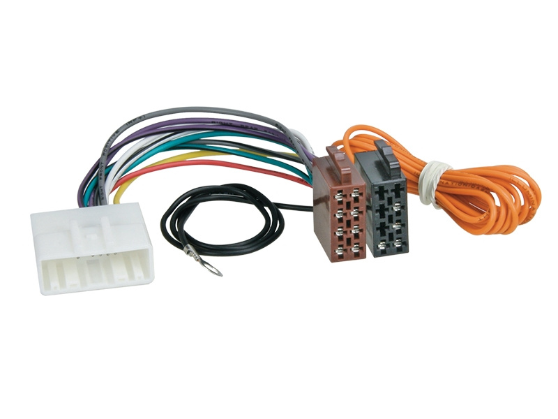Kabelsats för ISO-kontakt till Nissan och Subaru från 2007.