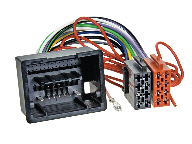 Adapterkabel för ISO-kontakt till Chevrolet och Opel, med flera kablar.