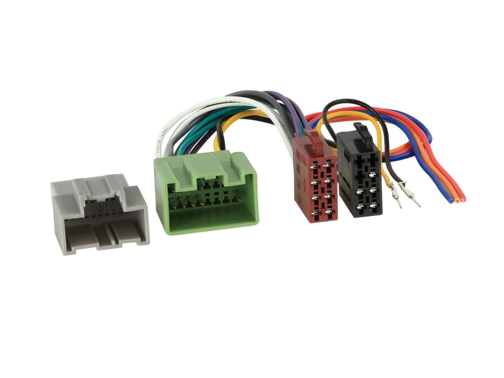 ISO-kablageadapter Opel till ISO norm