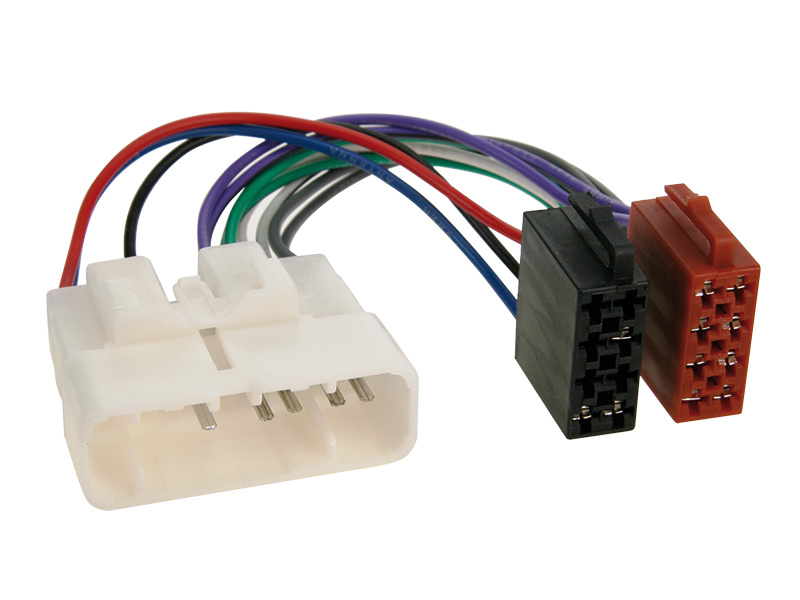 ISO-kontakt med flera ledningar, avsedd för Landcruiser 120.