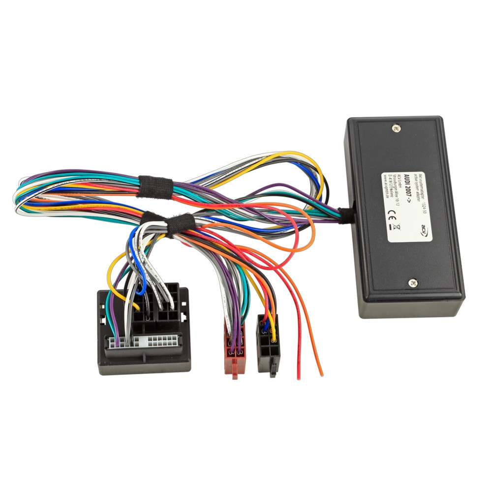 Aktiv systemadapter Audi Quadlock till ISO