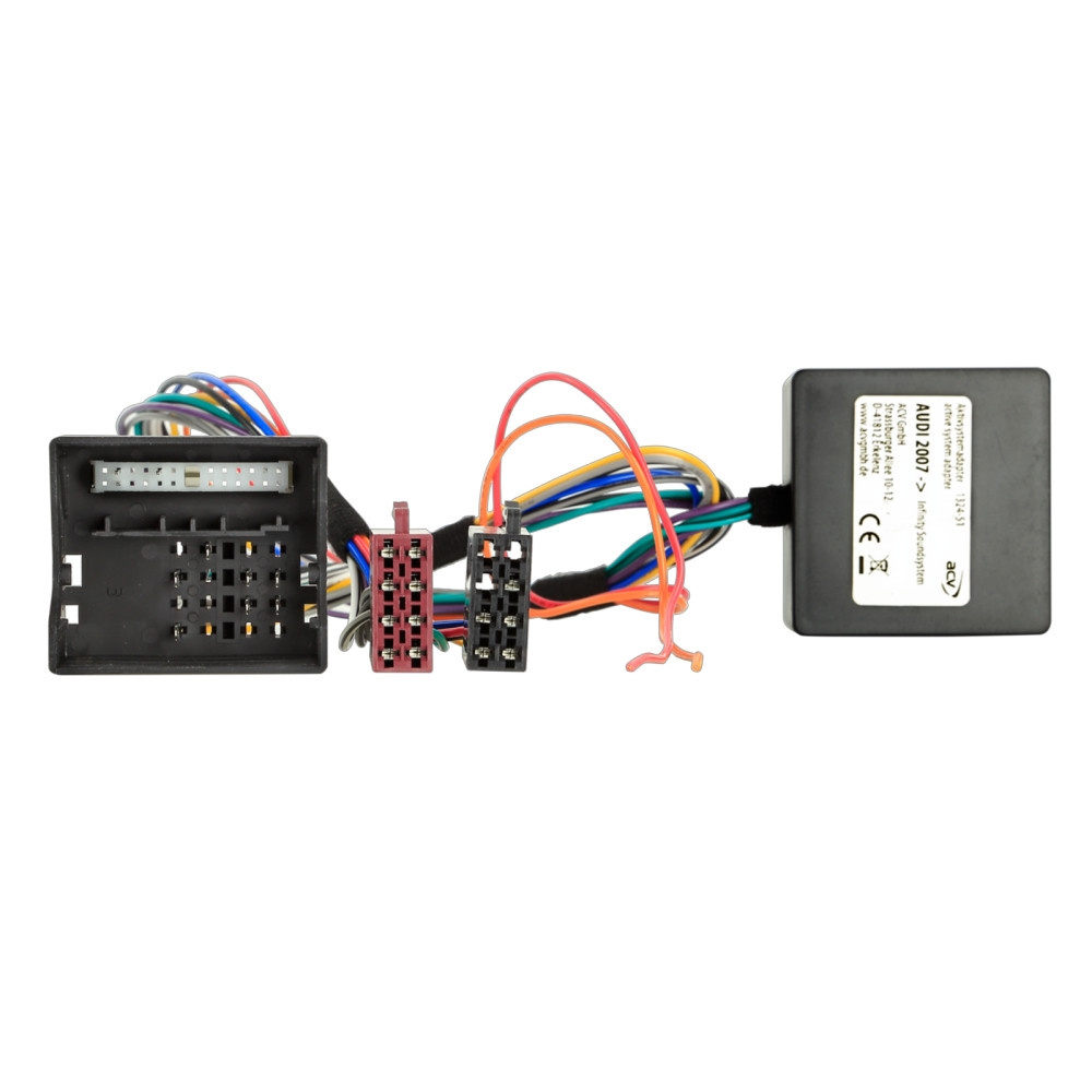 Aktiv systemadapter Audi Quadlock till ISO