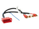ACV aktivt ISO Audi 4-kanal - Enkeldin Kabeladapter med RCA-kontakter för Audi-ljudsystem.