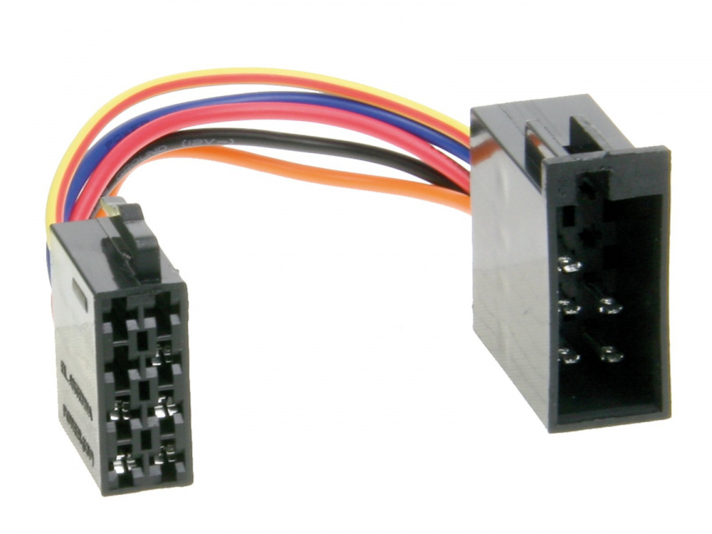 ISO till ISO 10 cm förlängningskabel för ström med flera ledningar.