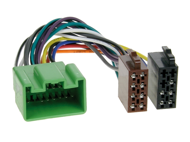 Kabeladapter med flera kontakter för Volvo med 16 pin.