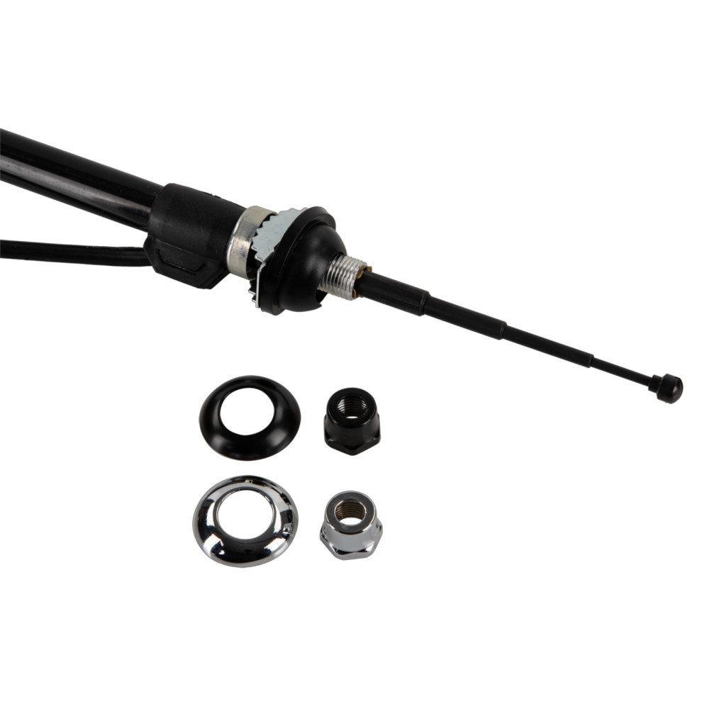 Teleskopantenn AM/FM universal, svart Ø29mm